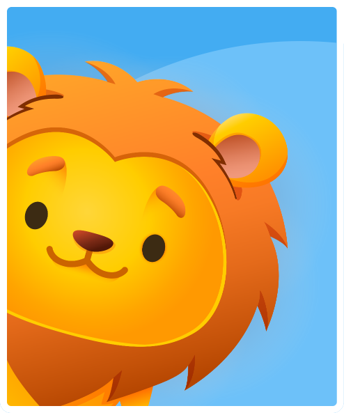 Meet Lucky the Lion