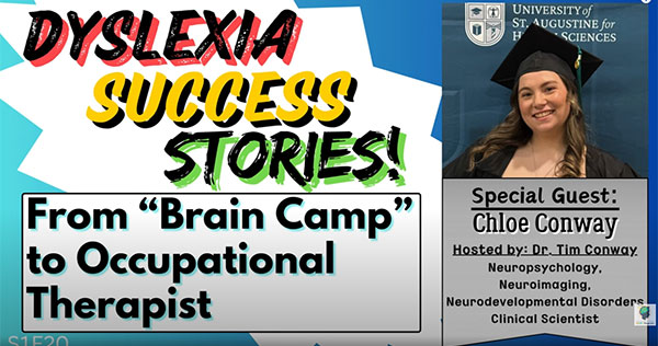 from brain camp to occupational therapist